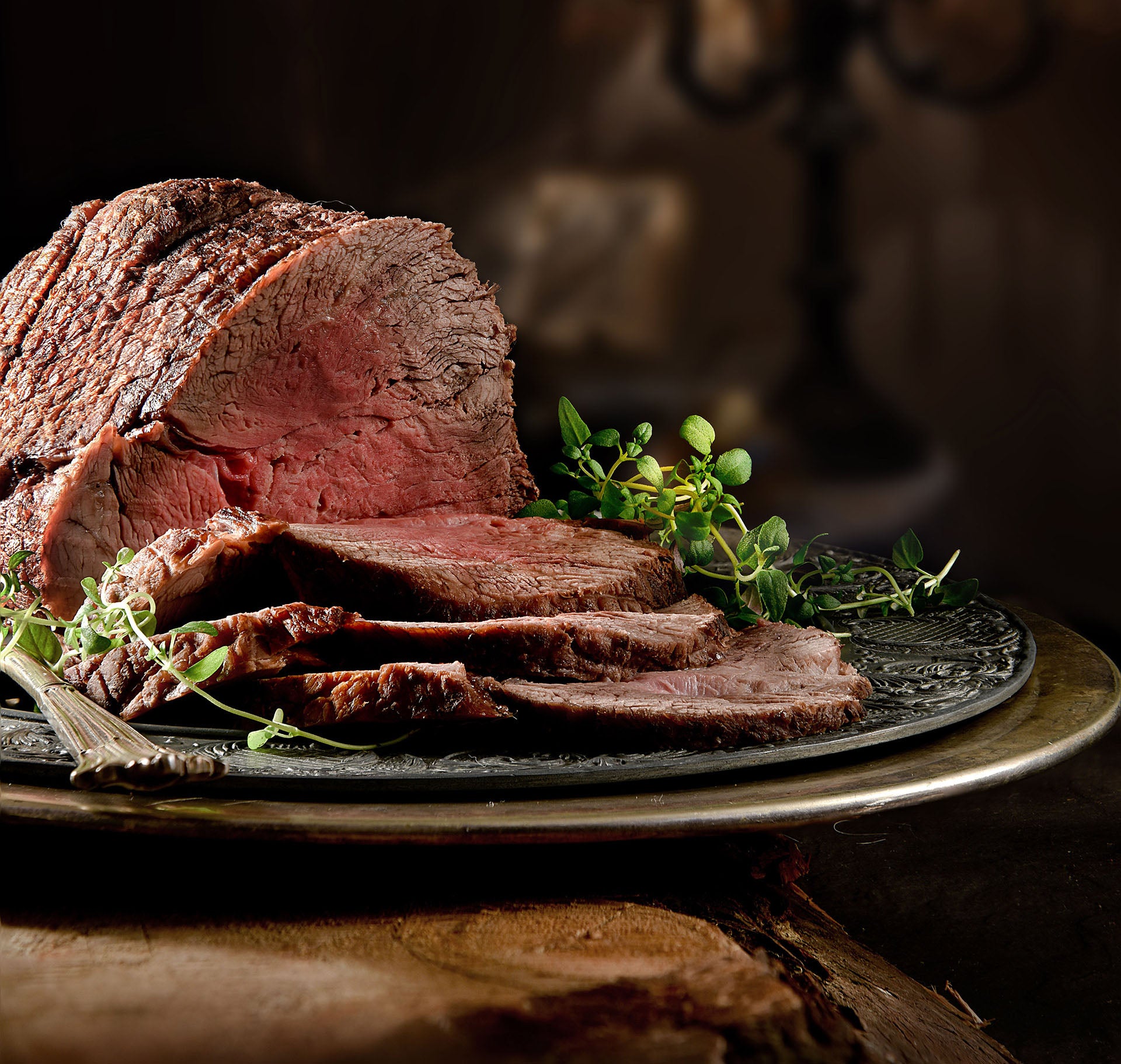 03220 Sliced Topside of Beef ( Roast ) ( 500g ) ( Red Tractor )