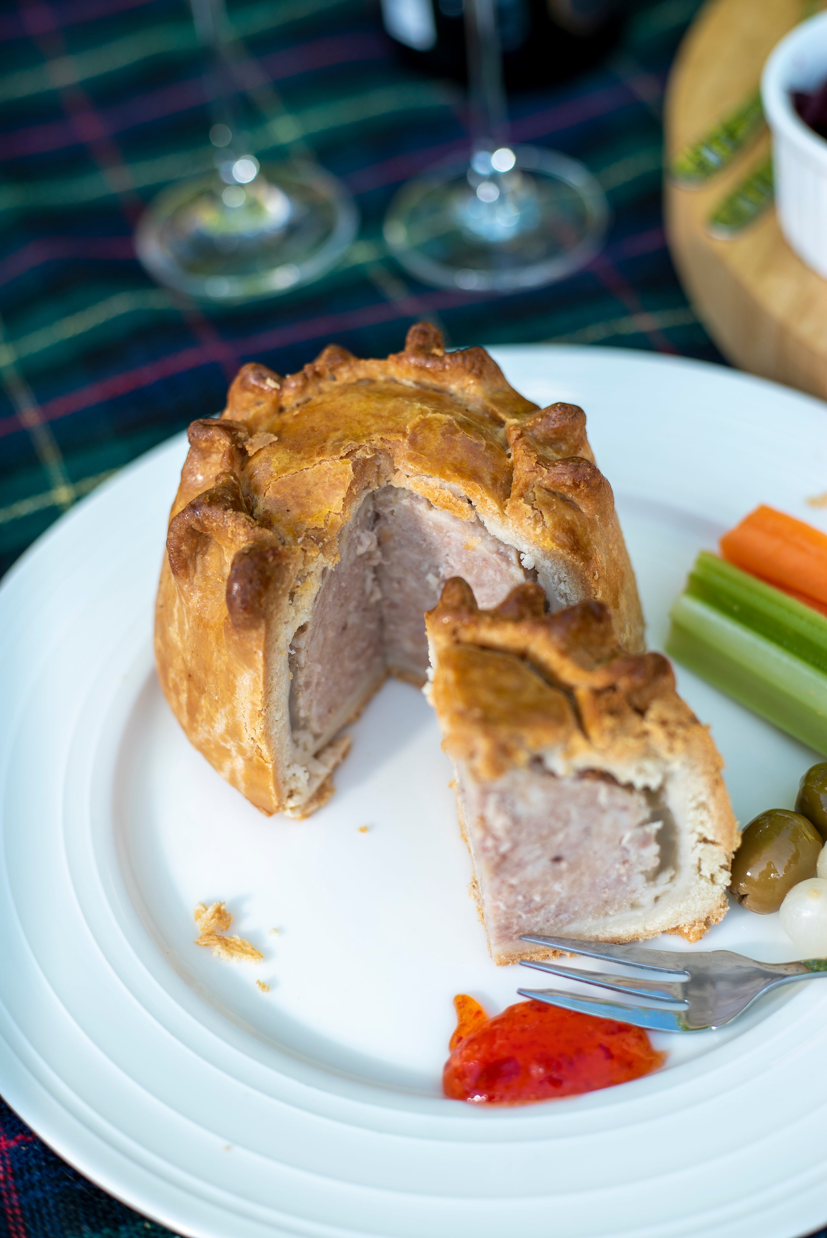 34000 Large Hand Raised Pork Pies ( Wrapped )